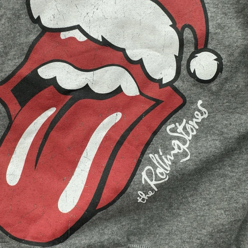Kids Unisex Rolling Stones Christmas Size 4T NWT Soft Inside Gray Christmas